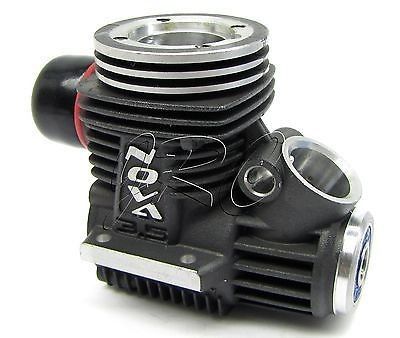 NOVAROSSI 09027-4BN11 Crankcase 3,5cc Plus 4 Buggy 4Ports Ø14mm Long Stroke Rear Exhaust Black 2011 Version Ø14x25,8x6mm
