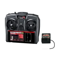 SANWA EXZES Z-III RADIO + RX-493i Receiver & Preinstalled Battery (101A33171A)