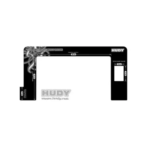 HUDY 107771 BODY GAUGE 1/10 ELECTRIC TOURING CARS - 107771