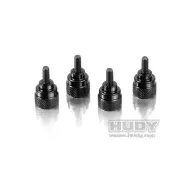 HUDY 108060 ALU NUT FOR SET-UP TRIANGLE (4) - 108060