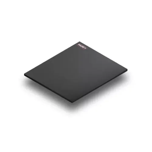 HUDY 108605 FLAT SET-UP BOARD FOR 1/10 OFF-ROAD - LIGHT - BLACK - 108605