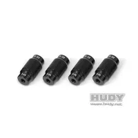 HUDY 108960 ALU NUT FOR 1/10 OFF-ROAD SET-UP SYSTEM (4) - 108960