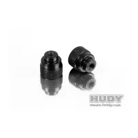 HUDY 109460 ALU NUT M3 FOR 1/10 & 1/12 PAN CAR SET-UP SYSTEM (2) - 109460