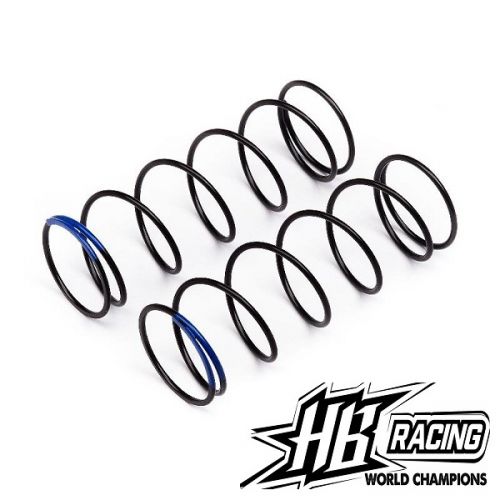 HB RACING HB109808 Shock Springs (Blue/68mm/68.9gF/2pcs) 