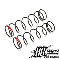 HB RACING HB109817 Shock Springs (Red/83mm/75.8gF/2pcs) 