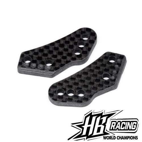 HB RACING HB109856 Steering Block Arm Set (Type 4) 