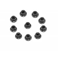 SERPENT 110441 Nut nylock M3 flanged (10) (SER110441)