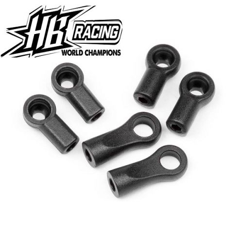 HB RACING HB112725 BALL CUP SET (SMALL) 