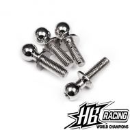 HB RACING HB112728 BALL STUD 4.8X5X8MM (4PCS) 