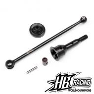 HB RACING HB112731 REAR DRIVE SHAFT SET 73MM 