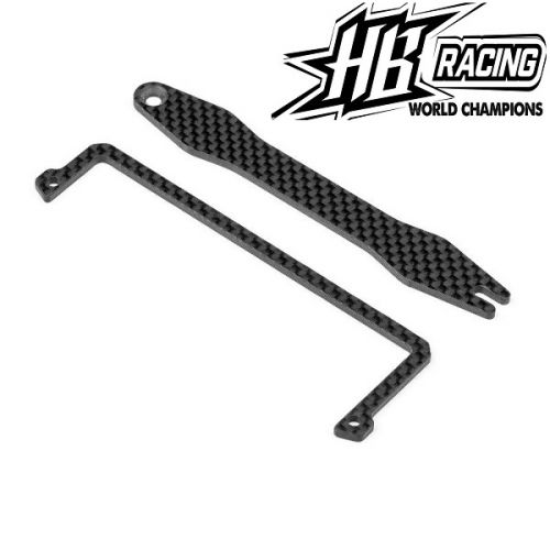 HB RACING HB112748 BATTERY HOLDER SET (SHORTY) 