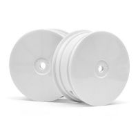 HB RACING HB112771 1/10 BUGGY FRONT WHEEL (WHITE/2PCS)
