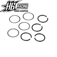 HB RACING HB114762 Input Shaft Clip/Shim Set (4pcs) 