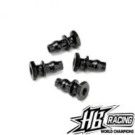HB RACING D418 HB115136 ALUMINUM SHOCK STANDOFF (4PCS) 