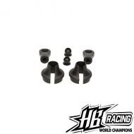 HB RACING HB116262 SHOCK EYELET/PERCH SET (2pcs)