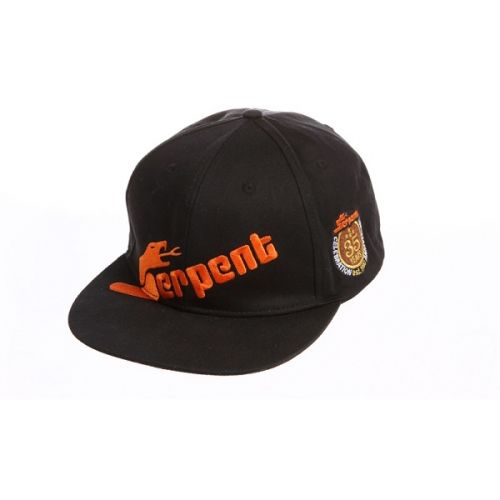 SERPENT 1900 Cap, Serpent flat-brim, black (SER1900)