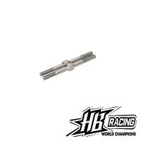 HB RACING HB204148 Titanium Turnbuckles M4x55 (2pcs) 