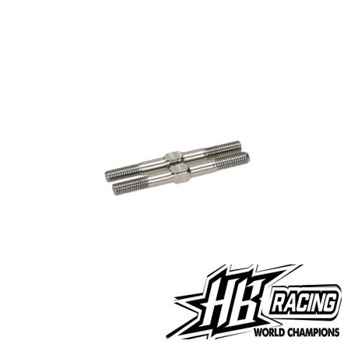 HB RACING HB204150 Titanium Turnbuckles M5x51 (2pcs)