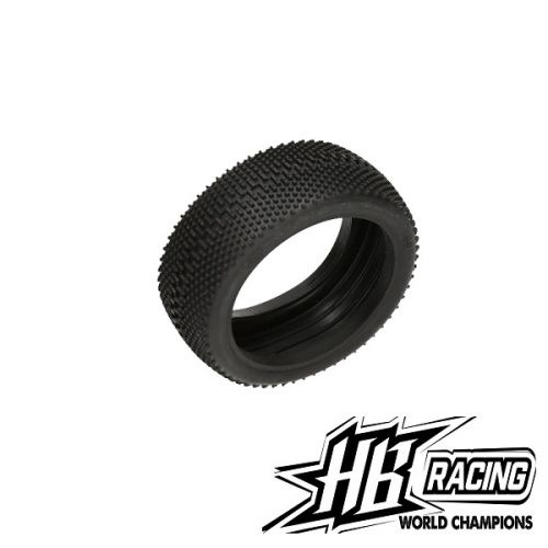 HB RACING HB204157  1:8 Buggy Megabite White Compound Tyre (1pc bulk) 