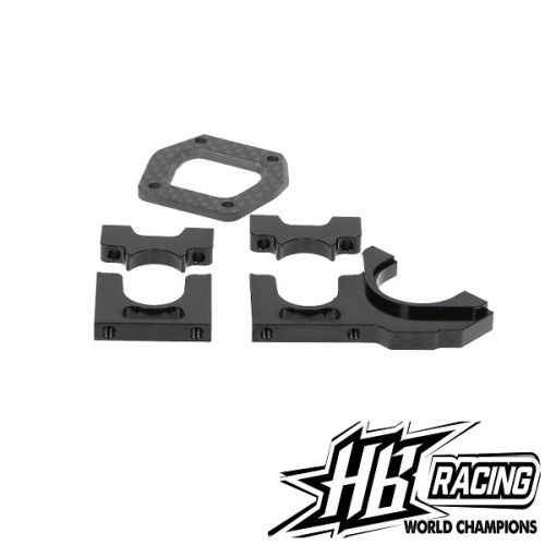 HB RACING HB204358 Center Bulkhead Set (D418)
