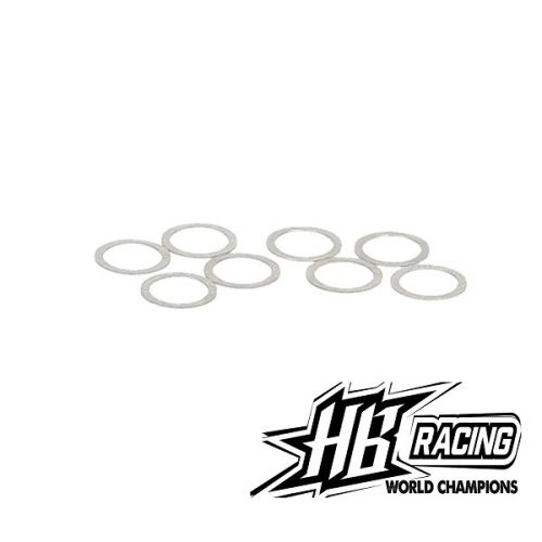 HB RACING HB204440 Input Gear Shim Set (8pcs) 