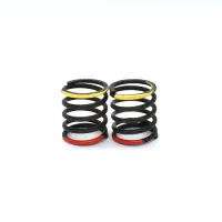 CAPRICORN LAB CAP-29171 SHOCK SPRINGS BIG BORE 0.73Kg RED/YELLOW ( 2pcs ) (29171)