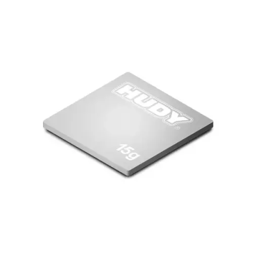 HUDY 293086 PURE TUNGSTEN WEIGHT THIN - 24.5x24.5MM - 15g - 293086