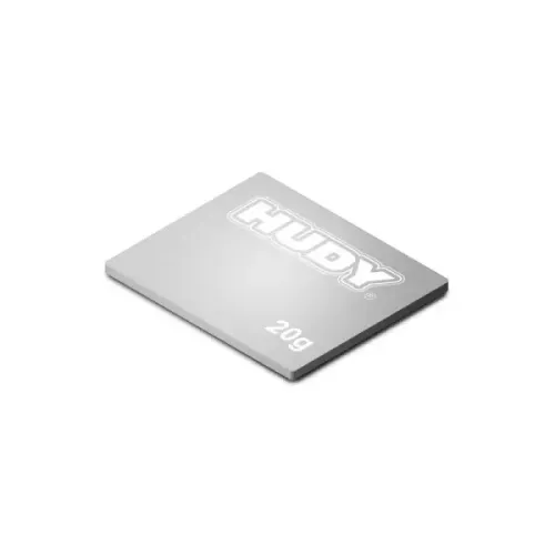HUDY 293087 PURE TUNGSTEN WEIGHT THIN - 31x26MM - 20g - 293087