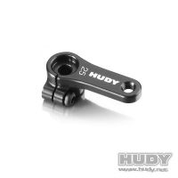 HUDY 293403 ALU CLAMP SERVO HORN - FUTABA, SAVÖX - OFFSET 1-HOLE M3 - 25T - 293403