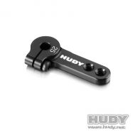 HUDY 293406 ALU CLAMP SERVO HORN - FUTABA, SAVÖX - 2-HOLE M3 - 25T - 293406