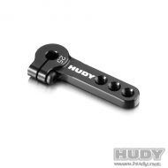HUDY 293409 ALU CLAMP SERVO HORN - FUTABA, SAVÖX - 3-HOLE M3 - 25T - 293409