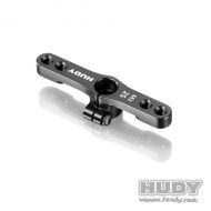 HUDY 293449 ALU CLAMP THROTTLE SERVO HORN - FUTABA, SAVÖX - 2-HOLE M3 - 25T - 293499