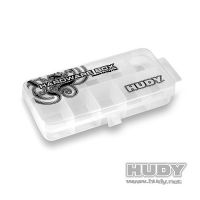HUDY 298012 Parts Box - 10-Compartments - 132 x 62mm