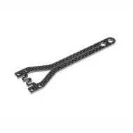 XRAY 301079 X4 Glass Fiber Upper Deck - Split Front Wave - Soft