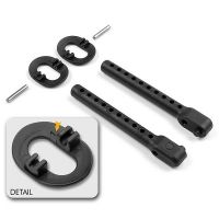 XRAY 301333 Rear Body Mount Set +1mm Height