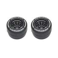SERPENT 302058 Wheel/tyre set rr H (2) F190 (SER302058)