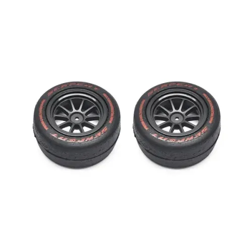 SERPENT 302061 Wheel/tyre set fr S (2) F190 (SER302061)