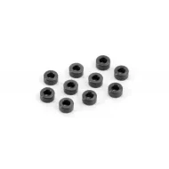 XRAY 303125-K Alu Shim 3x6x3.0mm - Black (10)