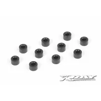 XRAY 303127-K Alu Shim 3x6x4.0mm - Black (10)