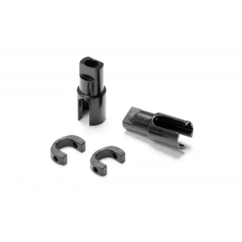 XRAY 305138 Solid Axle Ecs Bb Driveshaft Adapter - Hudy Spring Steel (2)
