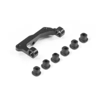 XRAY 342044 Alu Upper Arm Holder Left - Swiss 7075 T6 - Set