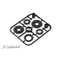 XRAY 345800 Composite Belt Pulley Cover Set