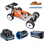 SERPENT 600021 SRX8-E Pro 1/8 4wd + ESC, BATTERY, ENGINE CORSATEC(SER600021+CT30001+CT10021+CT40002)