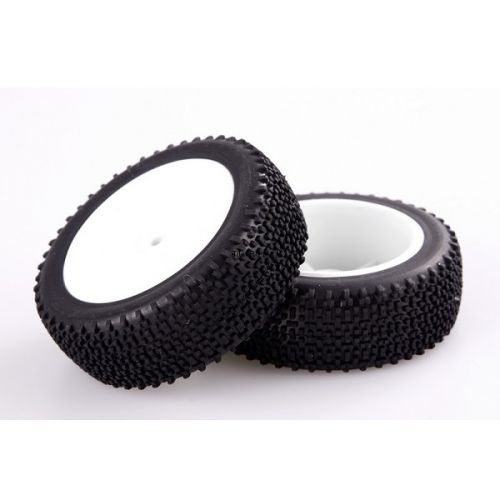 LC RACING L6001 REAR TIRE SET BUGGY