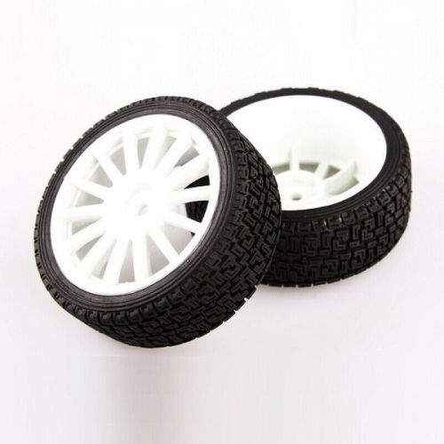 LC RACING L6004 RALLY TIRE SET mounted/ 12mm/ 2pcs/SET