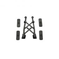 SERPENT 601066 Wing mount set V2 SRX8 (SER601066)