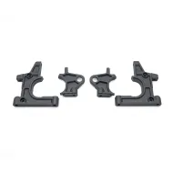 SERPENT 601325 Bearingblock rr L+R hard SRX8 GT (SER601325)