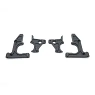 SERPENT 601326 Bearingblock fr L+R hard SRX8 GT (SER601326)