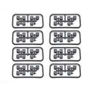 SERPENT 601336 Suspension bracket inserts (48) SRX8 V2 (SER601336)