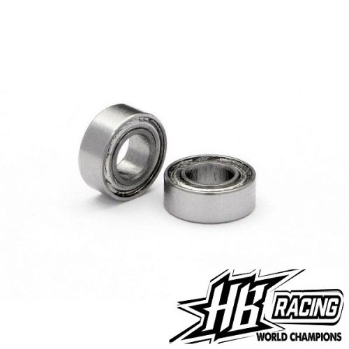 HB RACING HBB017 BALL BEARING 4x8x3mm (2pcs)